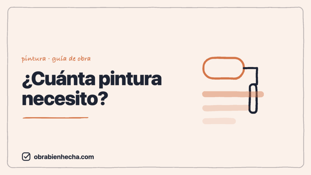 Cuánta pintura necesito para una habitación