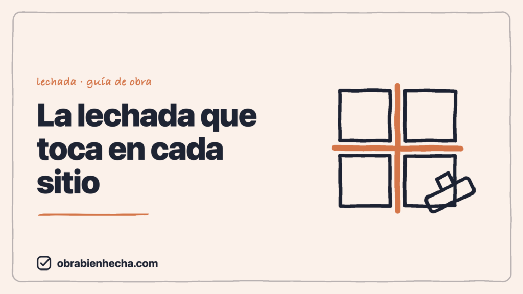 Lechada para azulejos: tipos, colores y cuál elegir