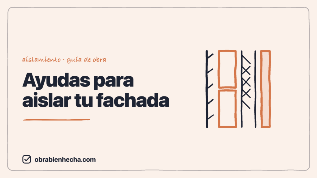 Subvenciones para SATE y aislamiento de fachada